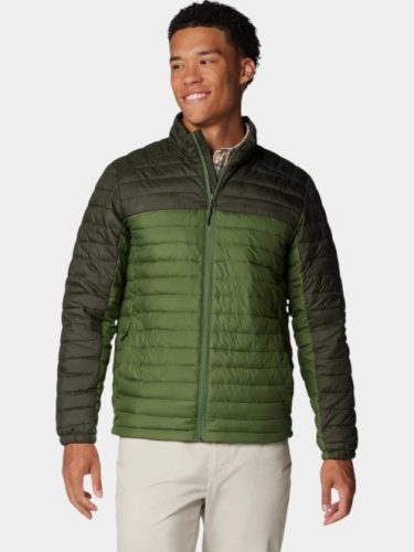 COLUMBIA SILVER FALLS II JACKET green Férfi kabát