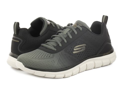 SKECHERS Track - Ripkent olive/black Férfi cipő