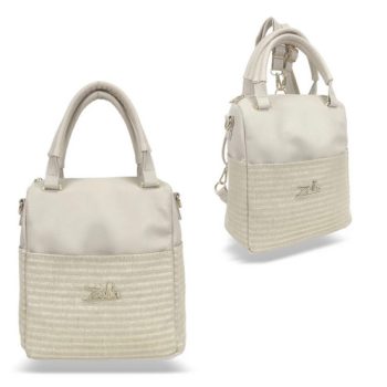 ZELLIA 24136 bézs-arany Női hátizsák