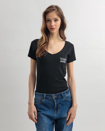 DEVERGO "4537" fekete Női póló 