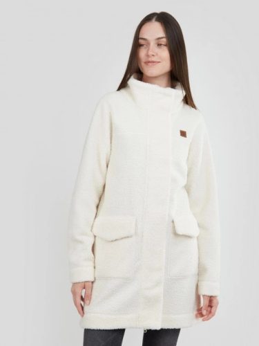 FUNDANGO Elle Fleece Jacket női átmeneti kabát - fehér