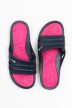 BUDMIL LORA fekete-pink Női papucs 