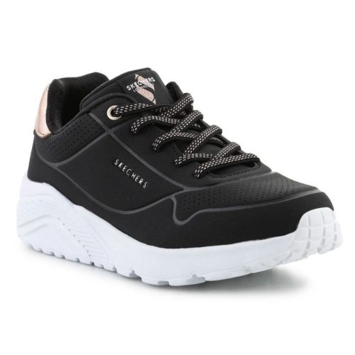 SKECHERS UNO LITE Metallic black Gyerek utcai cipő