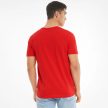 PUMA ESS LOGO TEE red Férfi póló 