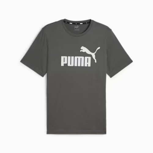 PUMA ESS LOGO TEE gray Férfi póló