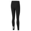 PUMA ESS LOGO LEGGINGS black