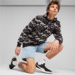 PUMA ESS+ LOGO LAB AOP HOODIE FL férfi kapucnis pulóver