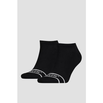 LEVIS LOW CUT SPORT 2P black Unisex zokni
