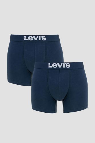 LEVIS MEN SOLID BASIC BOXER 2P Férfi alsó sötétkék