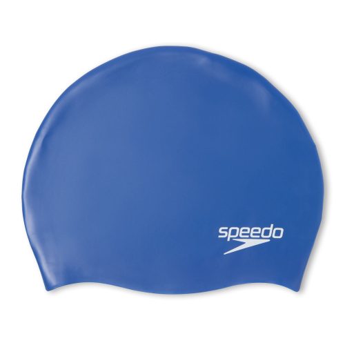 SPEEDO MOULDED SILICONE CAP JUNIOR blue