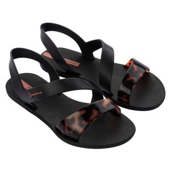 IPANEMA VIBE black/turtle/pink Női szandál