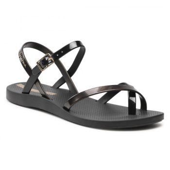 IPANEMA FASHION SANDAL VIII black/gold black Női szandál