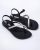 IPANEMA ELEGANT SANDAL black/silver Női szandál