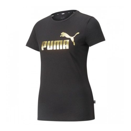 Puma ESS+ Metallic Logo Tee Női póló 