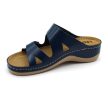 LEON 906 Comfort női papucs sötétkék