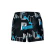 PUMA SWIM MEN PRINT PUMA LOGO SHORT SHORTS 1P fekete