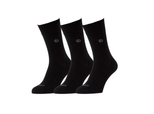 FUNDANGO BASIC Unisex 3 páras zokni fekete