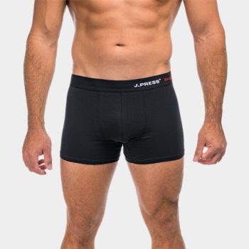 J.PRESS BASIC Férfi boxer fekete