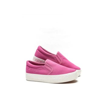 DEVERGO HELIA EMBROIDERY pink Női vászon balerina cipő