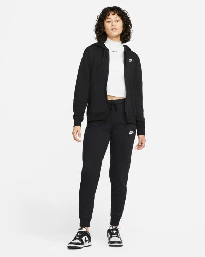 NIKE Sportswear Club Full-Zip black Női pulóver