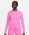 NIKE DRI-FIT WOMEN'S CREW-NECK pink Női futó póló