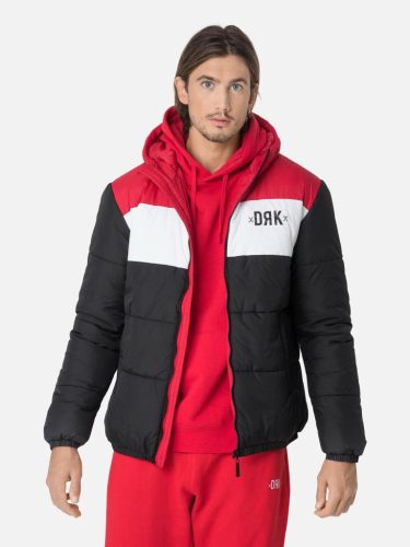 DORKO RIGEL COAT MEN black-white-red Férfi téli kabát