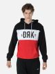 DORKO ALFRED HOODIE MEN tricolor black Férfi kapucnis pulóver