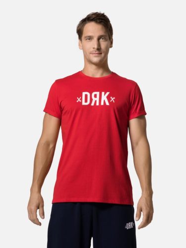 DORKO BASIC T-SHIRT MEN red Férfi póló
