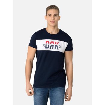 DORKO SPORTIVO T-SHIRT MEN navy-white-blue Férfi póló