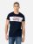 DORKO SPORTIVO T-SHIRT MEN navy-white-blue Férfi póló
