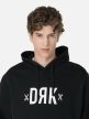 DORKO RYKER HOODIE MEN black Férfi kapucnis pulóver
