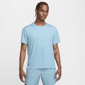   NIKE MILLER MEN'S DRI-FIT UV SH blue Férfi futó póló