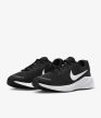 NIKE REVOLUTION 7 black/white Férfi futó cipő