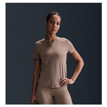 NIKE ONE CLASSIC W DRI-FIT bronz Női Training Felső