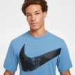 NIKE HYVERSE SWOOSH MEN'S DRI-FIT blue Férfi training póló