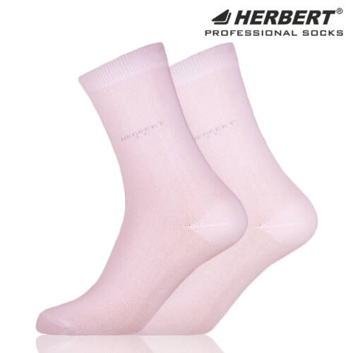 HERBERT Elegant boka zokni fehér