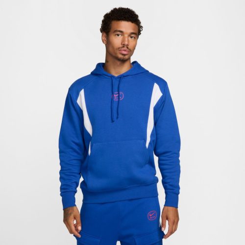 NIKE NSW SW AIR PO HOODY FLC BB blue Férfi pulóver