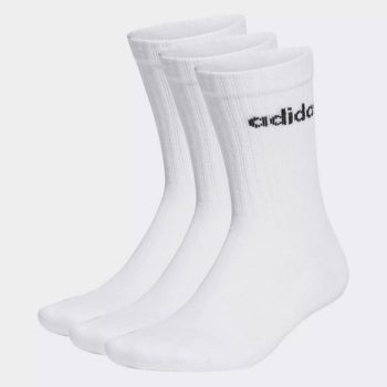ADIDAS C LIN CREW SHOCKS 3 PAIRS white Zokni