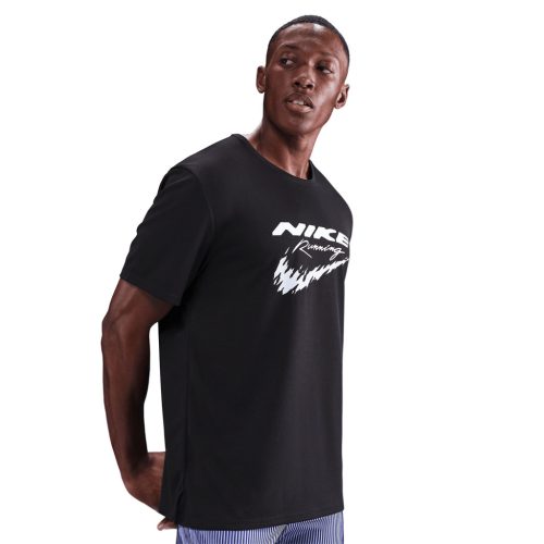 Nike Miler Men's Dri-FIT UV Running Top Férfi training póló