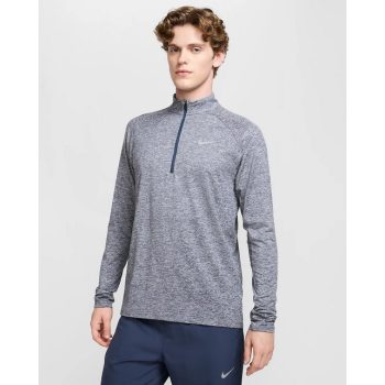 NIKE STRIDE MEN'S DRI-FIT silver Futó felső