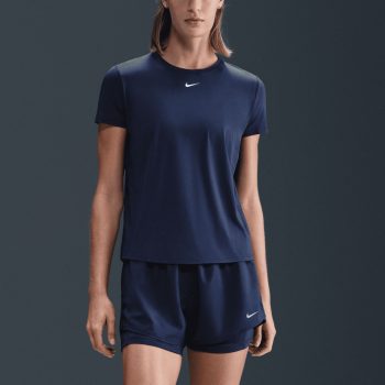 NIKE W ONE CLASSIC DF SS TOP WT navy Női póló