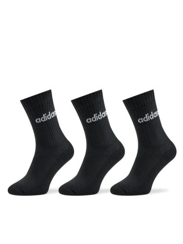 ADIDAS C LIN CREW SHOCKS 3 PAIRS fekete Zokni