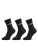 ADIDAS C LIN CREW SHOCKS 3 PAIRS fekete Zokni