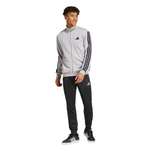 ADIDAS M 3S FT TT TS grey/black Férfi szabadidőruha