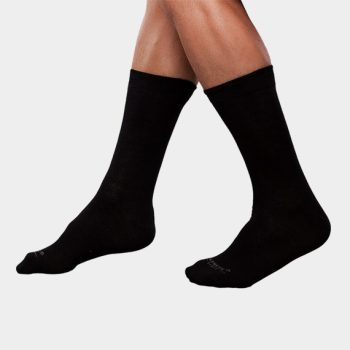 J.PRESS Férfi öltönyzokni 3 páras csomagban fekete