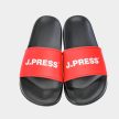 J.PRESS Unisex papucs fekete-piros