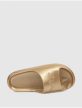 PEPE JEANS BEACH SLIDEMET W gold Női papucs