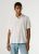 PEPE JEANS PERCY white Férfi rövid ujjú lenvászon ing