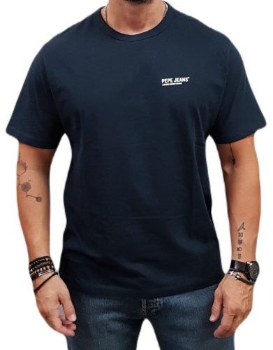 PEPE JEANS SAM TEE blue Férfi póló