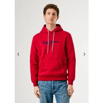 PEPE JEANS MACBETH férfi KAPUCNIS PULÓVER rugby red